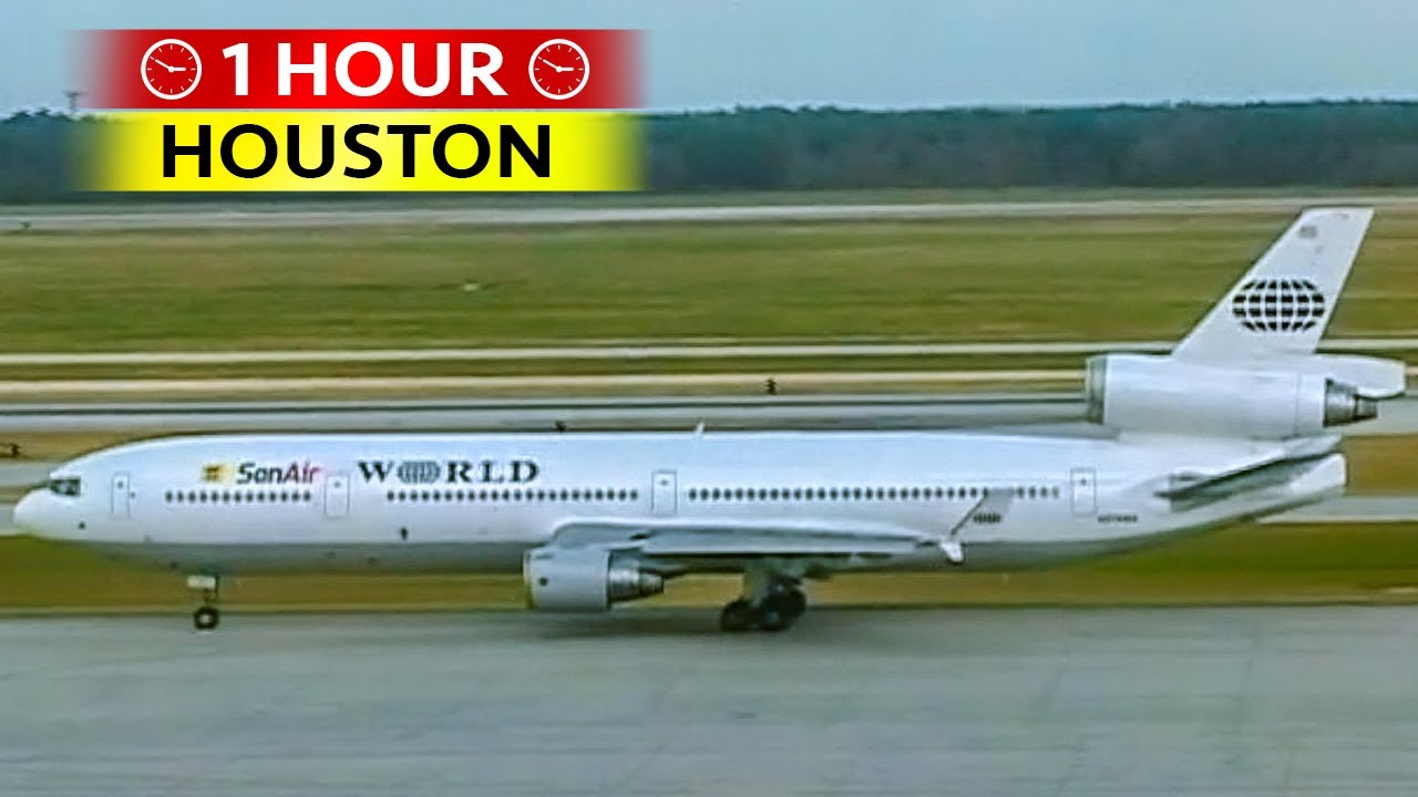 1 Hour of Plane Spotting at HOUSTON (2005)