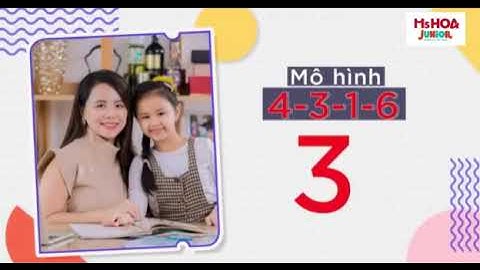 Mô hình học đảo ngược 4-3-1-6 giúp con đạt mục tiêu kép chỉ có tại Ms Hoa Junior| Ms Hoa Junior