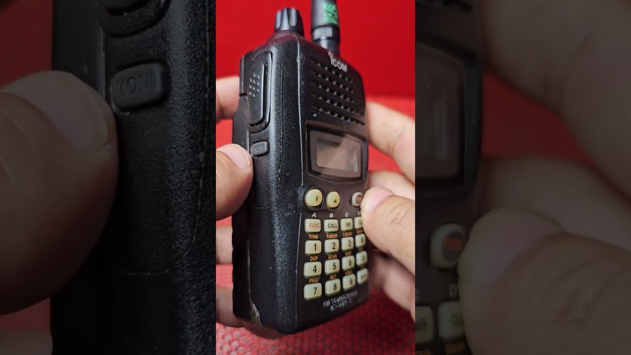 วิธีเปิดแบนด์ Full band Icom 85T