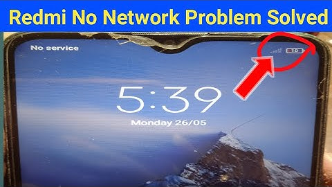 Redmi 8 Mobile No Service and No Network Problem Solution,  Mi Phone No Sim Kare Problem