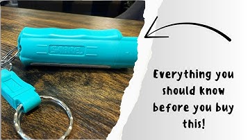 Pocket Protection! 🚨 | SABRE Quick-Release Pepper Spray Keychain Review