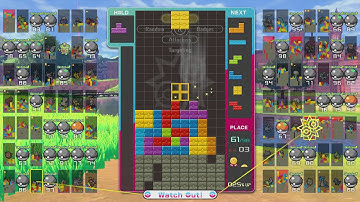 |TETRIS99| Fast Final 10 (Playing with Switch Pro 🤢 )