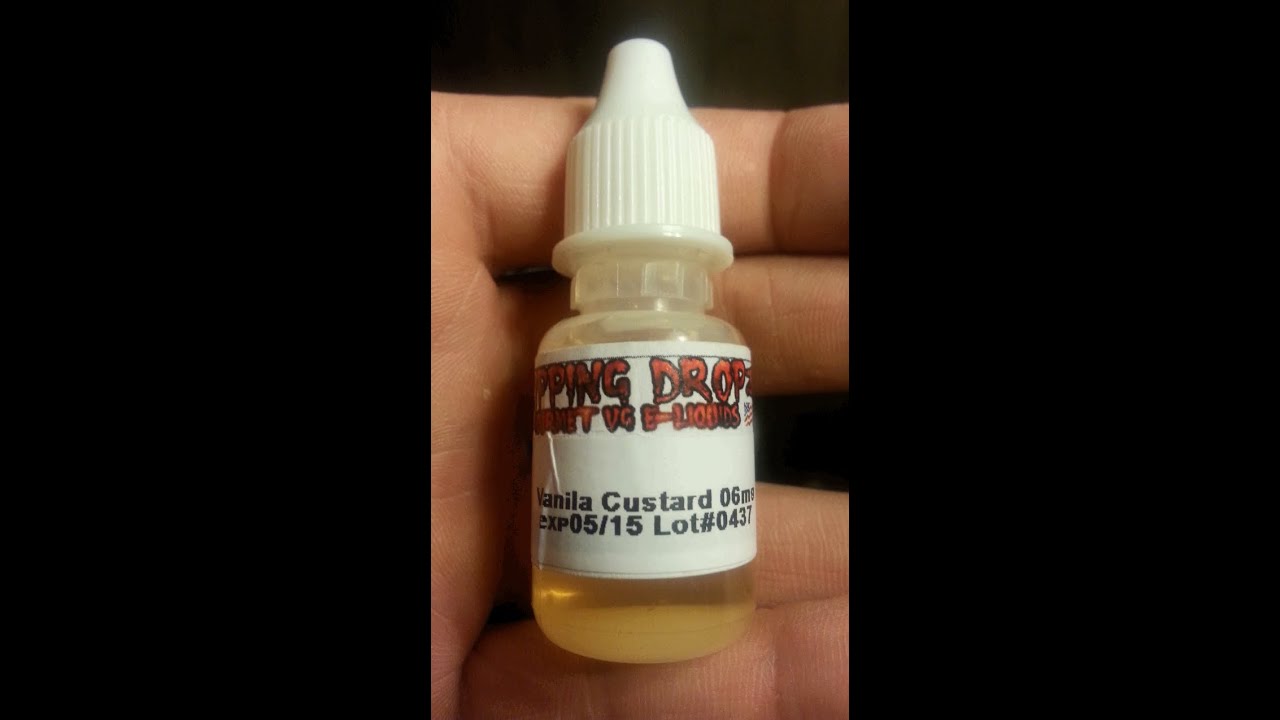 Good As Gold ( dripping drops ) | Vanilla Custard | E-juice Review