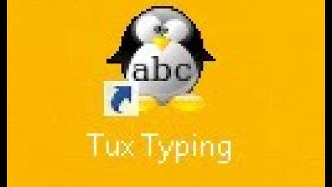 Gameplay de Tux Typing