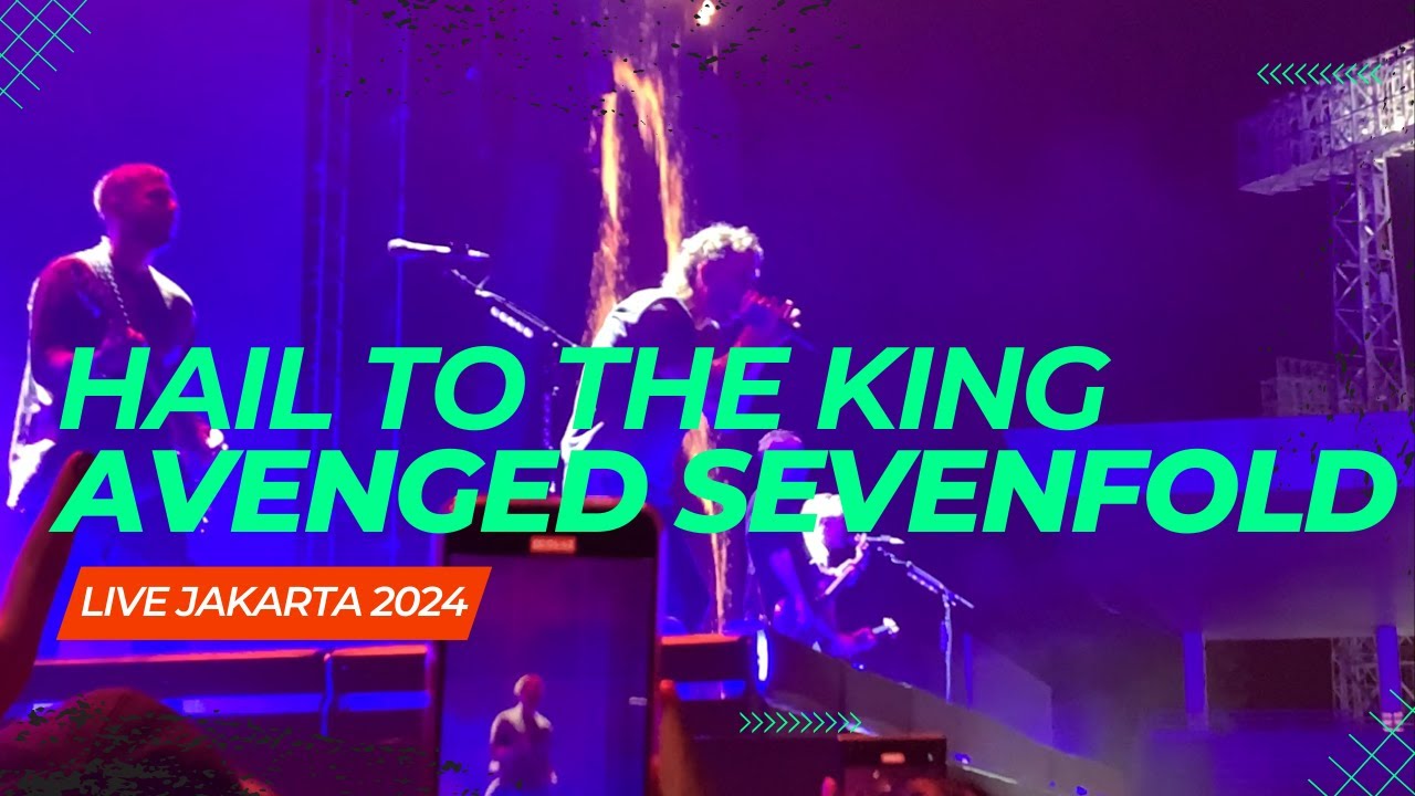 Avenged Sevenfold - Hail To The King Live Stadion Madya GBK - Jakarta (May 25, 2024)