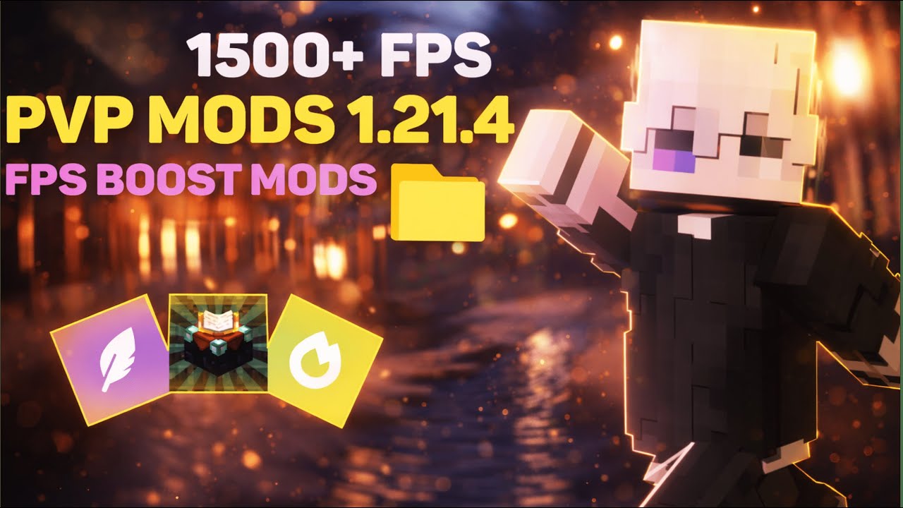 FPS & PvP Mods for Minecraft 1.21.4 | That ACTUALLY Boost Performance | Smooth PvP Gameplay