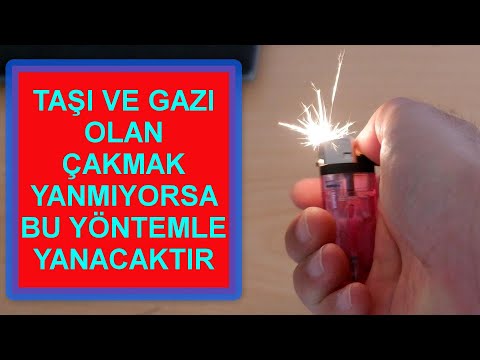 Çakmayan Çakmağın Yanması Nasıl Sağlanır?