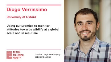 Ecology Live with Diogo Verissimo! Culturomics to monitor attitudes towards wildlife