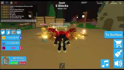 Roblox Mining Simulator Codes! | Part 1