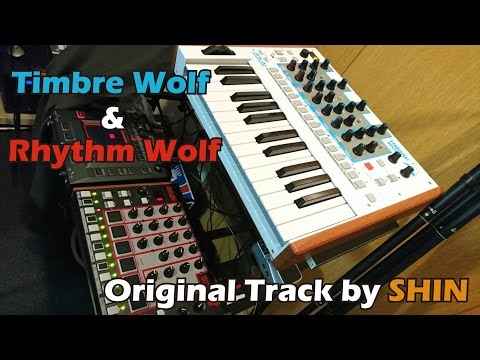 狼兄弟で一曲作ってみた！AKAI Timbre Wolf & Rhythm Wolf