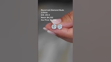 Diamond Stud Earrings