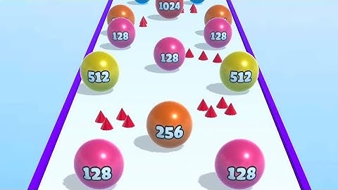 Ball Merge 2048 🎱❤️‍🔥🏀 MAX LEVELS!! All Levels Gameplay Walkthrough Android, iOS NEW UPDATE