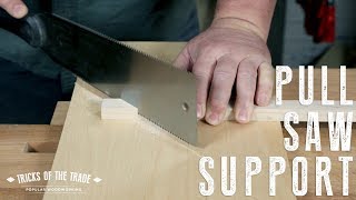 Make a Pull Saw Bench Hook | Tricks of the Trade