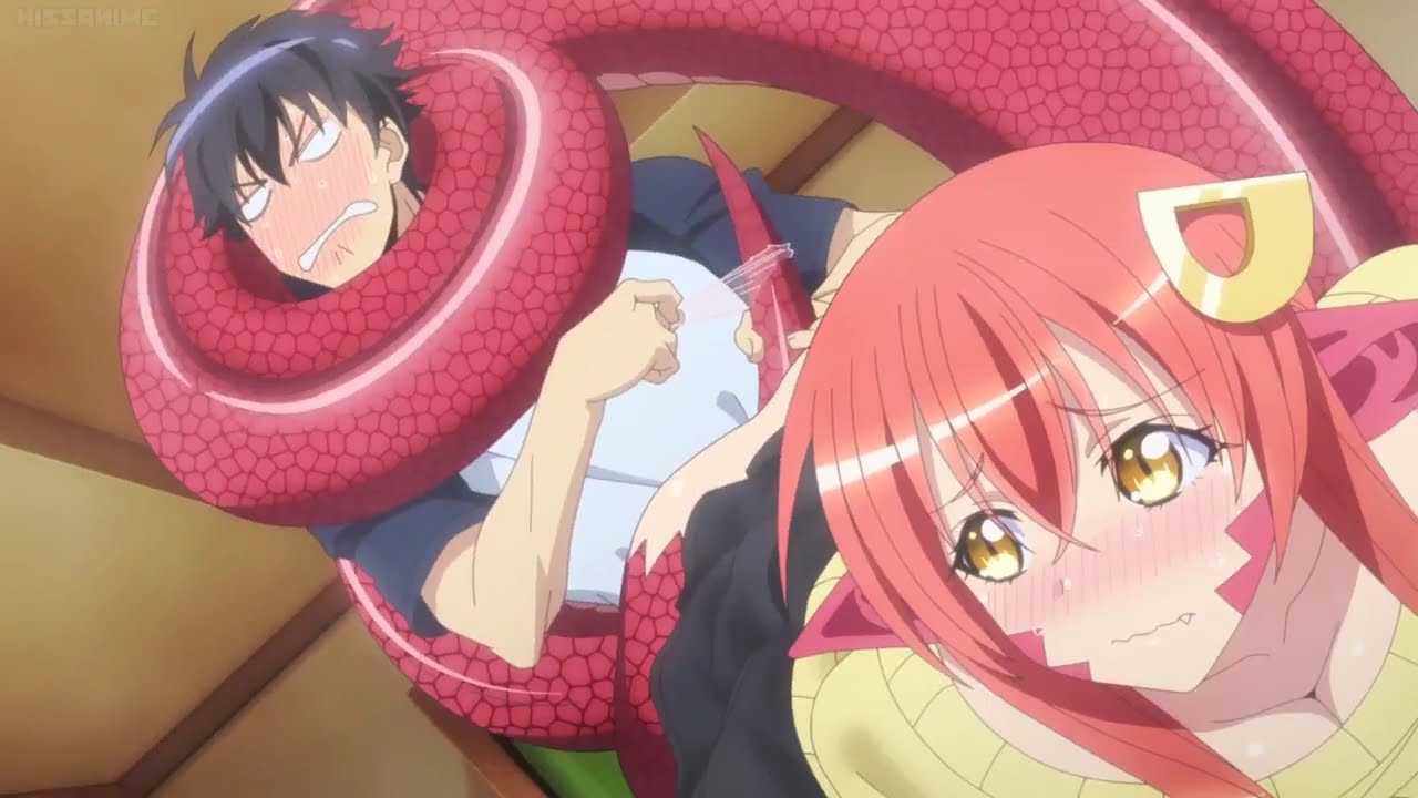 Miia Shedding Skin Monster Musume モンスター娘のいる日常 Youtube