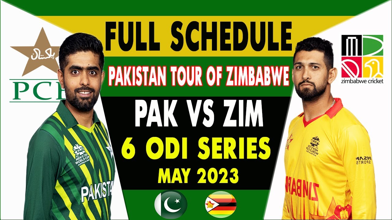pakistan squad for zimbabwe tour 2023