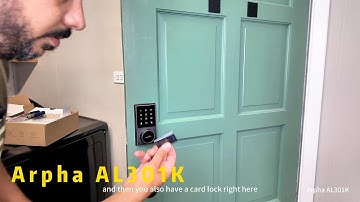 Arpha AL301K 5-in-1 Deadbolt Smart Lock with App Control | Depth review | Very simple install