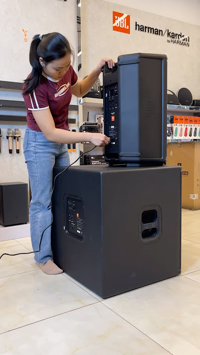 Easy cable connection for JBL EON 700 Series!  #JBL #youtube #bluetoothspeaker #shorts #viralshort