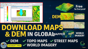 How to Download Any Dataset in Global Mapper | DEM, Topo Maps, Imagery, Lidar, Geology & More!