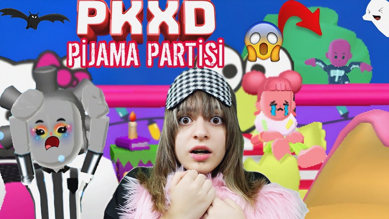 PK XD KORKUNÇ PİJAMA PARTİSİ😨 PARANORMAL OLAYLAR !! | PK XD TERRIBLE SLEEP PARTY😨 | ÖZGÜŞ TV