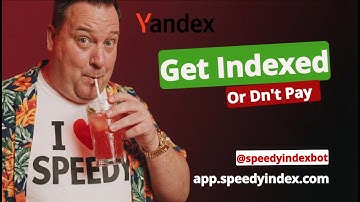 🚀 100% Yandex Indexing Guarantee | Get Your Backlinks & Site Indexed Fast with SpeedyIndex