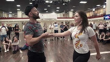 RZC 2022 - Maxim Chistokletov + Oksana Zemtsova Zouk Demo