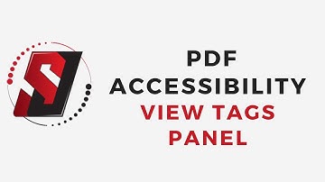Adobe Acrobat Pro DC: Viewing the tags panel