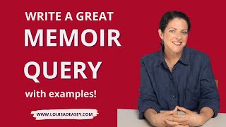 Query letters that sell memoir & nonfiction | Memoir Query Workshop Details! by Louisa Deasey 126 views 4 months ago 8 minutes, 34 seconds