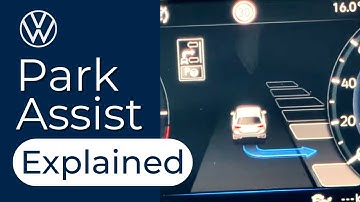 VW Passat GTE 2020 - Park Assist EXPLAINED (All 4 parking features)