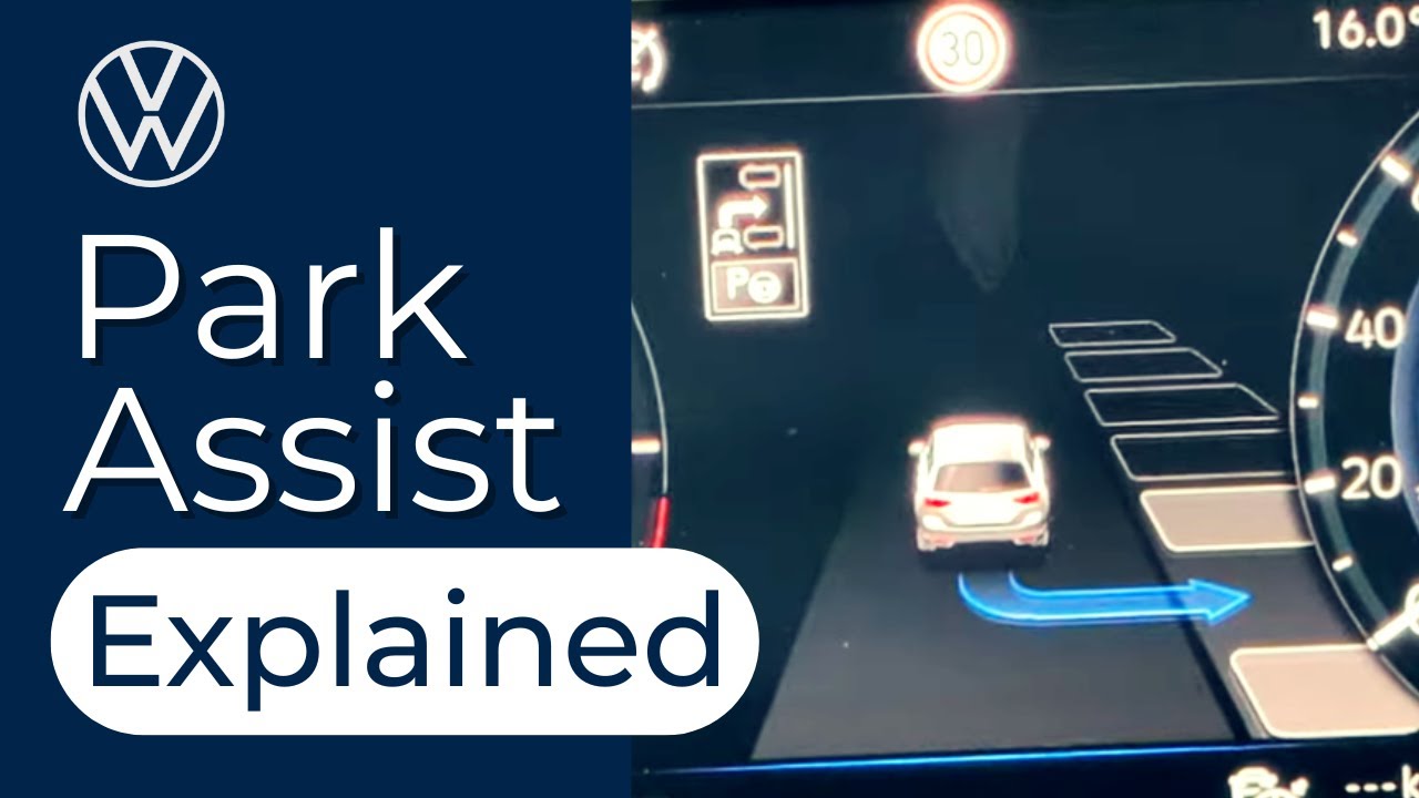 VW Passat GTE 2020 - Park Assist EXPLAINED (All 4 parking features)