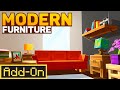 MODERN FURNITURE ADDON Adds Vanilla Decor To Minecraft Bedrock Survival