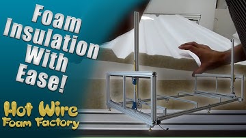 DIY Foam Insulation Panels - Hot Wire XL CNC Machine [EPS Block Cutter]