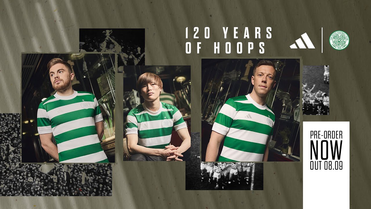 Invisible Logos: Celtic 120 Years of Hoops Anniversary Kit