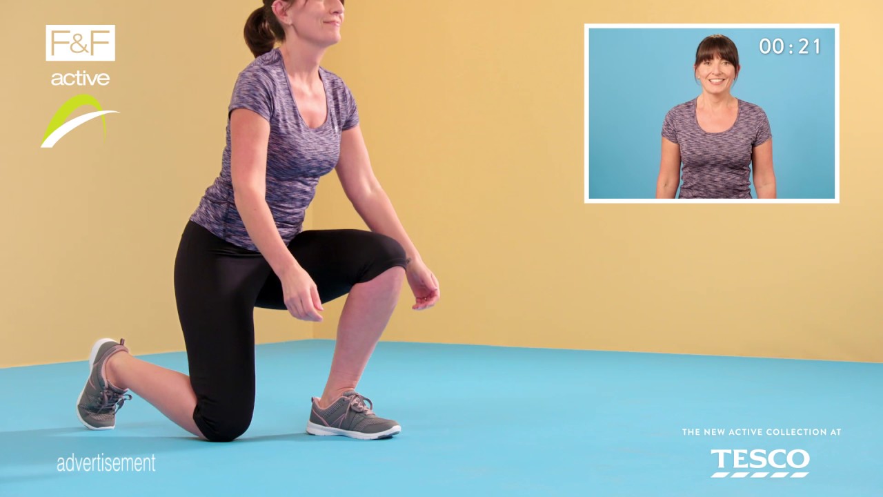 Davina Trains The Nation - Tuesday Break 1 | Fabulous Legs Routine