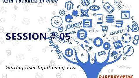 $Java Tutorial For Beginners 5 - Getting User Input using Java