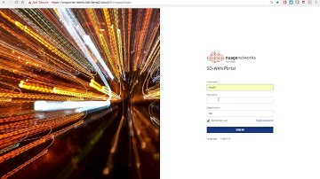 Nuage SD-WAN Customer Portal: Application Routing & Control