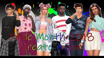 Pride Month 2018 Create A Sim