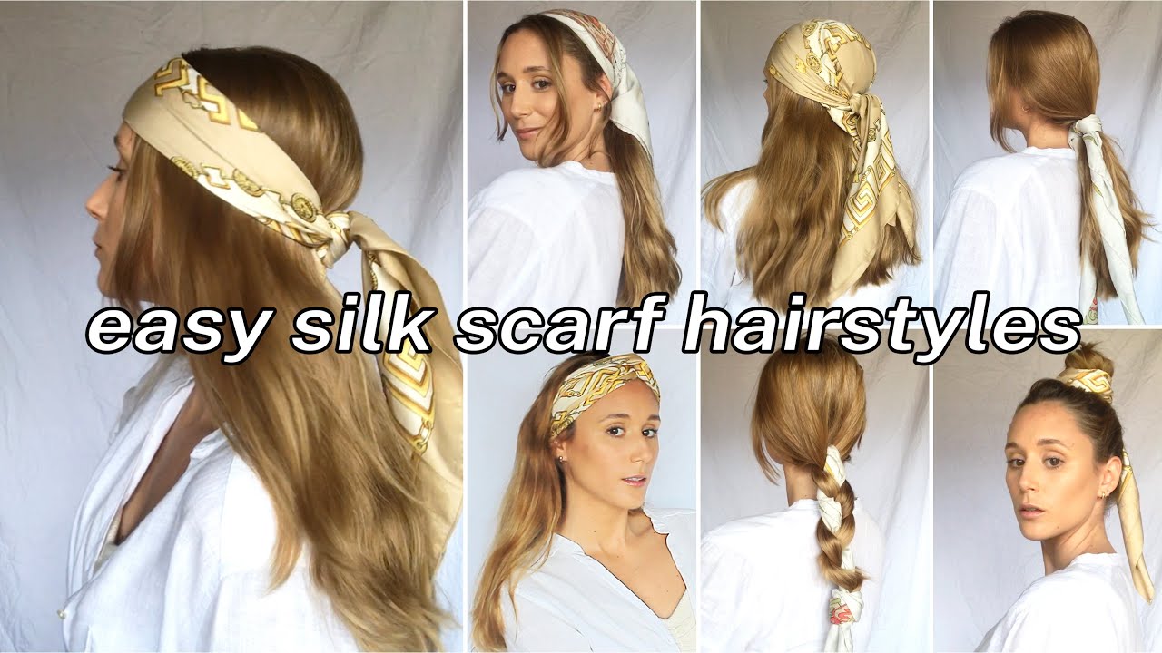 GERINLY Vintage Edge Laying Scarf Retro Style Headband for Wig 70s Hair  Ties Long Silk Neck Scarf with Letter Print (KhakiYellow) : Amazon.in:  Clothing & Accessories