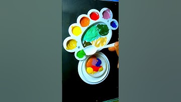 Guess the mixed color of Squid Game2（Part 88）#오징어게임 #squidgame #squidgame2 #satisfying #colormixing