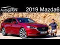 Mazda6 FULL REVIEW Facelift 2019 2018 test Mazda 6 saloon vs tourer comparison - Autogefühl