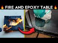Fire Epoxy Table - Making a Shou Sugi Ban Table