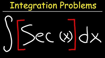 Integral of sec(x)