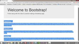 Bootstrap Grid Layout Design