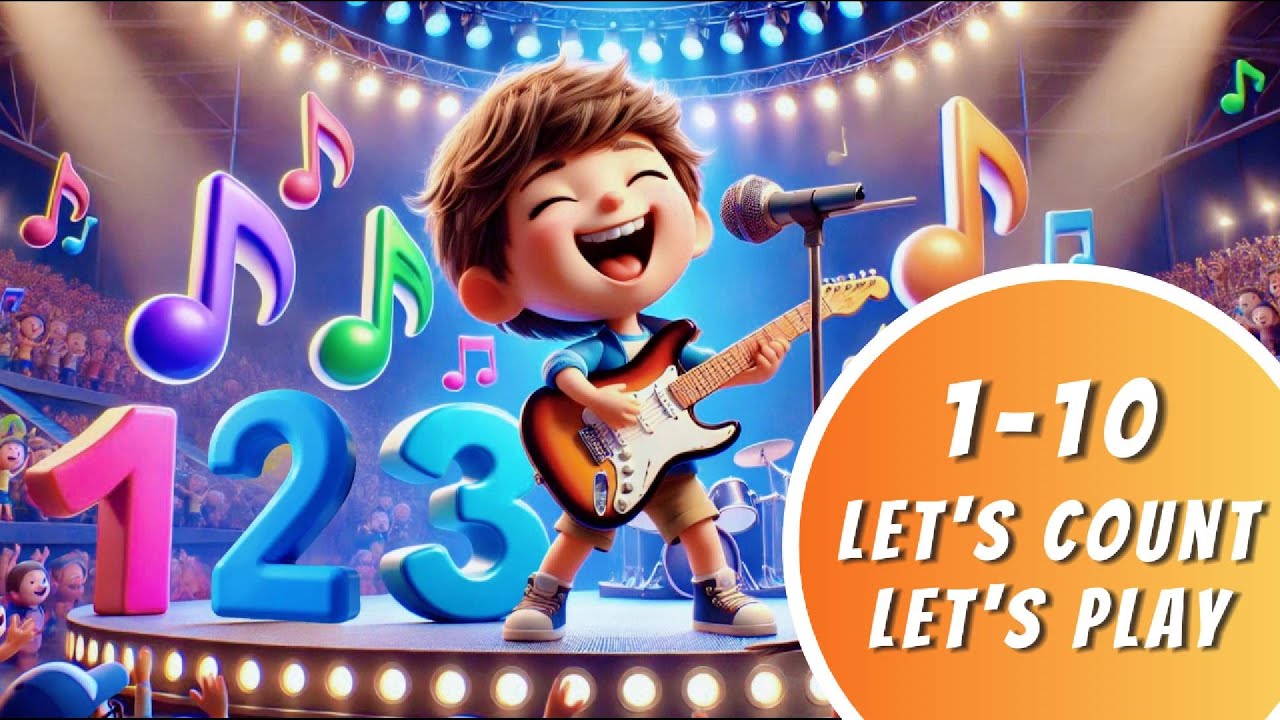 🎶 Let’s Count, Let’s Play! | 1 to 10 Counting Adventure | Fun Song for ...