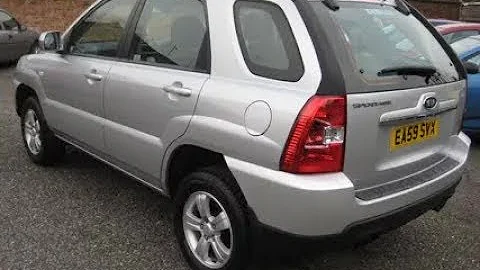 KIA Sportage 2008 замена ламп габаритных огней.