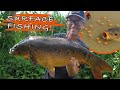 Surface Fishing For BIG CARP! | Nick Marsh