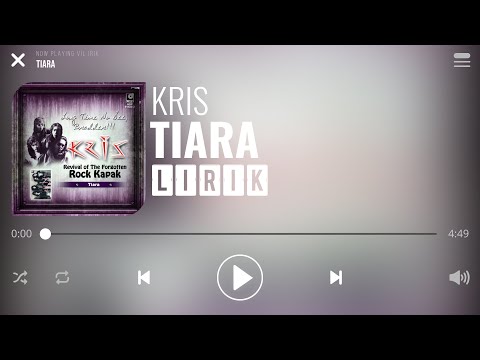 Kris - Tiara [Lirik]