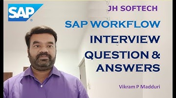 SAP Work Flow Interview Question Answers