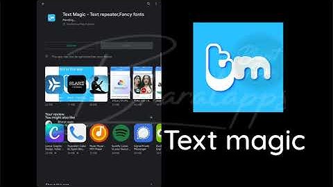 Text Magic - Text Repeater | fancytext | #thoughts | how to download app #textmagic #namemeaning