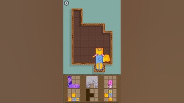 Funny Puzzle Cats 60 - Gameplay Walkthrough (iOS & Android) #shorts