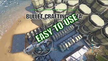 Best EASY Crafting Station ||BUILD|| (ONLY MEGA TRIBES USE ep 2) ARK OFFICIAL PVP |PS4|